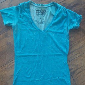 Threads 4 Thought burn out short sleeve tee t-shirt